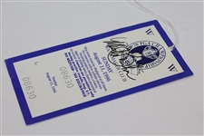 Champion Mark Brook Signed PGA Championship at Valhalla Sunday Final Rd Ticket #8630 JSA ALOA