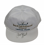 Payne Stewart Signed Tour & Club Professional Invitation White Hat - Unused JSA ALOA