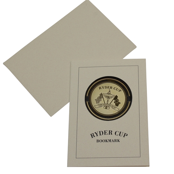 1999 Ryder Cup at The Country Club (Brookline) Bookmark