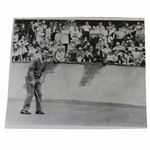 Arnold Palmer 6/16/1963 Press Photo Grimaces as Putt Goes By