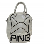 Classic PING Black & White Shag Bag