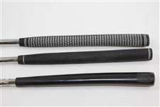 Three (3) James Garner Personal Putters - PING Anser 2, White Hot, & Odyssey Pro-Gear CG 100