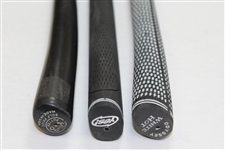 Three (3) James Garner Personal Putters - PING Anser 2, White Hot, & Odyssey Pro-Gear CG 100