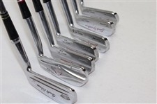 Seven (7) James Garner Personal Miscellaneous Irons - Jack Nicklaus Tourney(5), Arnold Palmer, & Tourney DX1