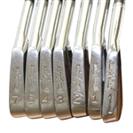 Seven (7) James Garner Personal Miscellaneous Irons - Jack Nicklaus Tourney(5), Arnold Palmer, & Tourney DX1