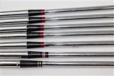 Seven (7) James Garner Personal Miscellaneous Irons - Jack Nicklaus Tourney(5), Arnold Palmer, & Tourney DX1