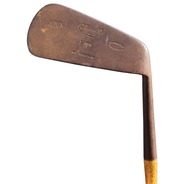 Circa Early 1920s Cochrane Super-Giant 3-IRON - Extremely Scarce