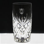 Pine Valley Golf Club Heavy Cut Crystal Highball Glass by Lenox - Excellent Condition