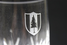 Pine Valley Golf Club Heavy Cut Crystal Highball Glass by Lenox - Excellent Condition