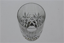 Pine Valley Golf Club Heavy Cut Crystal Highball Glass by Lenox - Excellent Condition