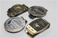 Two Las Vegas Invitational Contestant Badges & Two Turning Stone Resort Contestant Clips