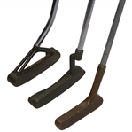 Three (3) Putters - PING A-Blade, Spider A Frame, & California Golf Products Putter 