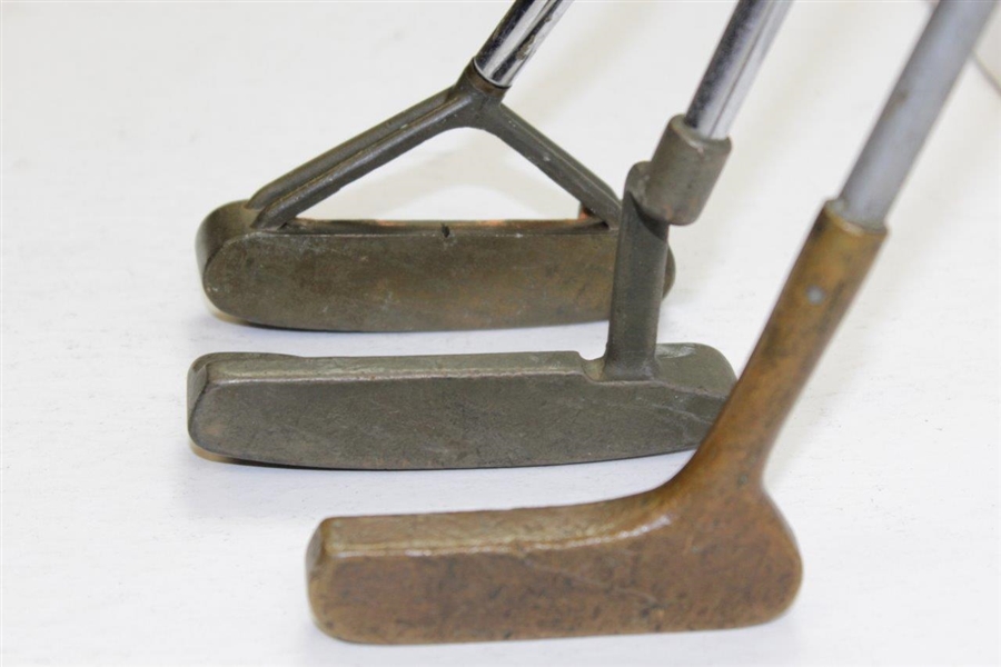 Three (3) Putters - PING A-Blade, Spider A Frame, & California Golf Products Putter 