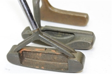 Three (3) Putters - PING A-Blade, Spider A Frame, & California Golf Products Putter 