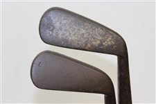 Two Smooth Face Golf Irons - SD & G, and Metropolitan