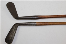 Two Smooth Face Golf Irons - SD & G, and Metropolitan