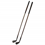 Two Smooth Face Golf Irons - SD & G, and Metropolitan