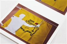 Tiger Woods Signed Custom 1/1 Painted 2019 Masters Embroidered Flag JSA FULL #BB22391