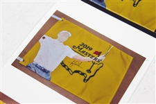 Tiger Woods Signed Custom 1/1 Painted 2019 Masters Embroidered Flag JSA FULL #BB22391