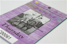 Tiger Woods Signed 2001 Masters Tuesday Ticket #C00061 JSA FULL GRADE 10 Sig #BB95311