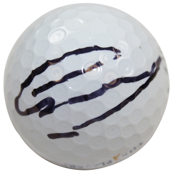 Greg Norman Signed The Players Logo Golf Ball JSA #LL49620