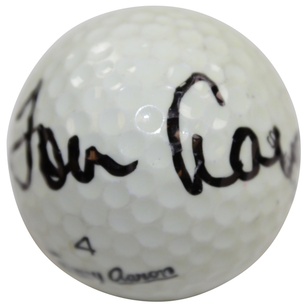 Tommy Aaron Signed Personal Model Golf Ball JSA ALOA