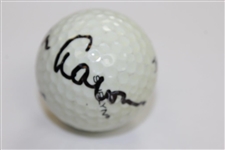 Tommy Aaron Signed Personal Model Golf Ball JSA ALOA
