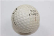 Chi-Chi Rodriguez Signed Personal Model Golf Ball JSA ALOA