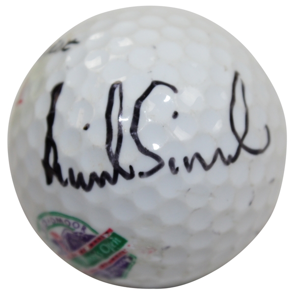 Annika Sorenstam Signed The Broadmoor 1995 Women's US Open Golf Ball JSA ALOA