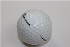 Annika Sorenstam Signed The Broadmoor 1995 Women's US Open Golf Ball JSA ALOA