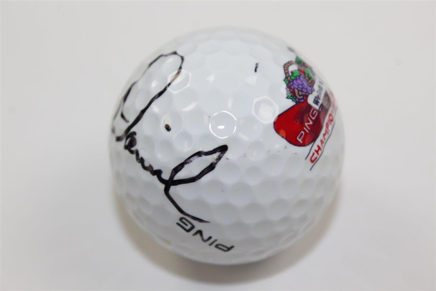 Beth Daniel Signed PING Welch's Championship Logo Golf Ball JSA ALOA