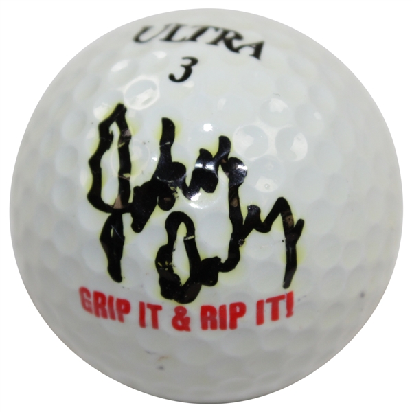 John Daly Signed Personal Wilson 'Grip It and Rip It' Logo Golf Ball JSA ALOA