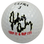 John Daly Signed Personal Wilson Grip It and Rip It Logo Golf Ball JSA ALOA