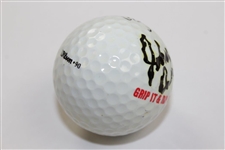 John Daly Signed Personal Wilson 'Grip It and Rip It' Logo Golf Ball JSA ALOA