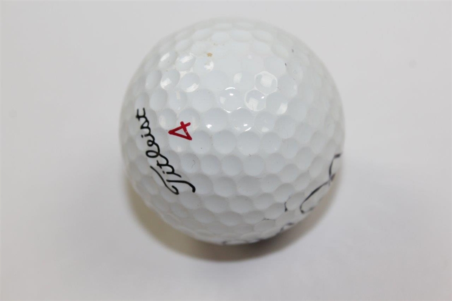 Steve Stricker Signed Motorola Western Open Logo Golf Ball JSA ALOA