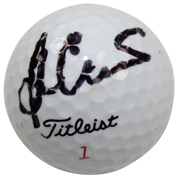 Ben Crenshaw Signed Titleist 1 Logo Golf Ball JSA ALOA