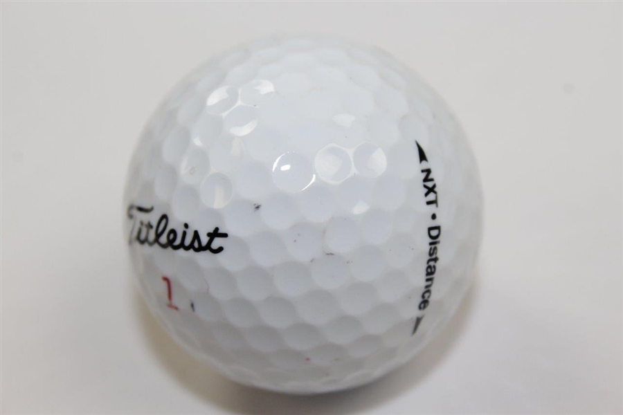 Ben Crenshaw Signed Titleist 1 Logo Golf Ball JSA ALOA