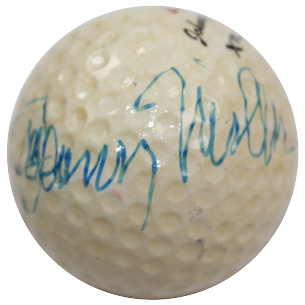 Johnny Miller Signed Personal Model Golf Ball JSA ALOA