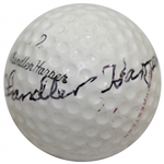 Chandler Harper Signed Personal Model Golf Ball JSA ALOA