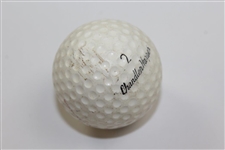 Chandler Harper Signed Personal Model Golf Ball JSA ALOA