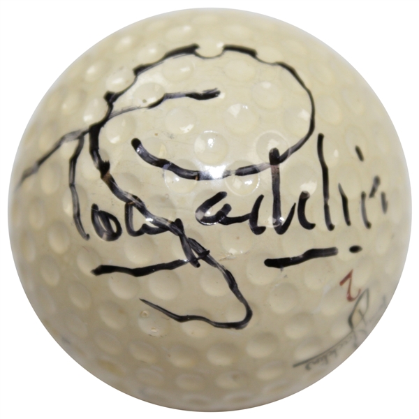 Tony Jacklin Signed Personal Model Golf Ball JSA ALOA