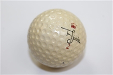 Tony Jacklin Signed Personal Model Golf Ball JSA ALOA