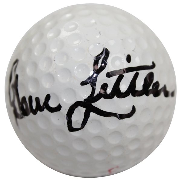 Gene Littler Signed Personal Model Golf Ball JSA ALOA
