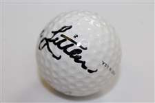 Gene Littler Signed Personal Model Golf Ball JSA ALOA