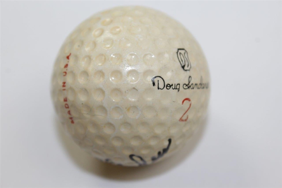 Doug Sanders Signed Personal Model Golf Ball JSA ALOA