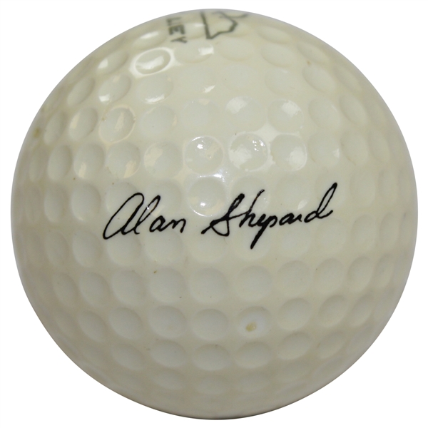 Alan Shepard Moon Valley Logo Golf Ball - Standard Register Turquoise Classic
