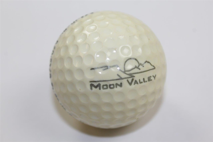 Alan Shepard Moon Valley Logo Golf Ball - Standard Register Turquoise Classic
