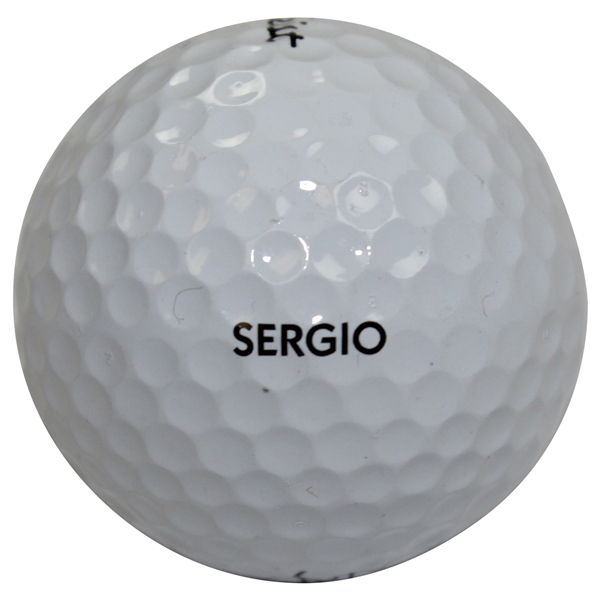 Sergio Garcia Personal Used Titleist Golf Ball