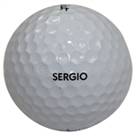 Sergio Garcia Personal Used Titleist Golf Ball