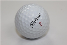 Sergio Garcia Personal Used Titleist Golf Ball